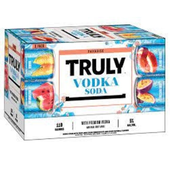 Truly Vodka Soda Paradise Variety 8 can