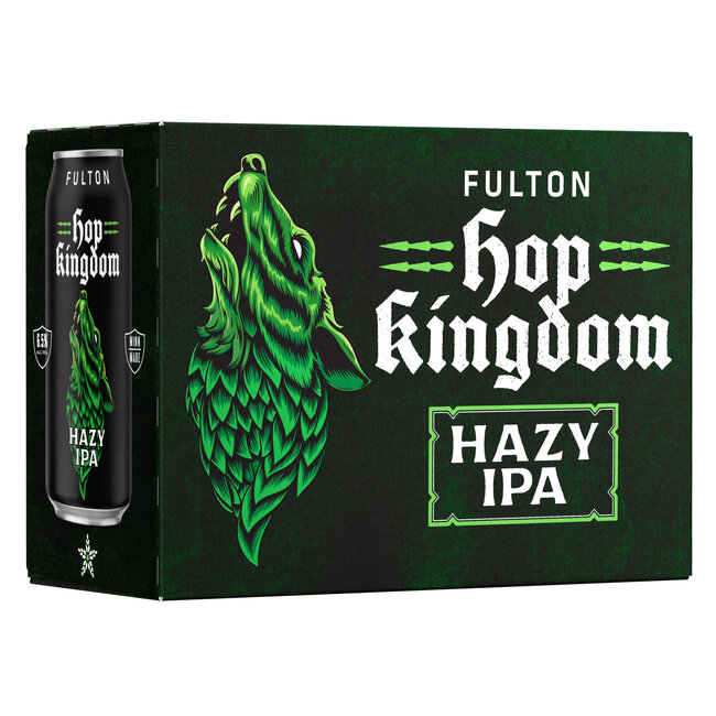 Fulton Hop Kingdom Hazy IPA 12 can