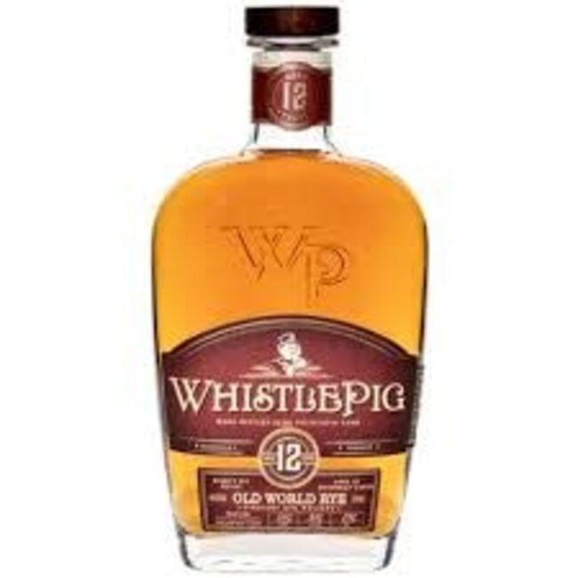Whistle Pig Old World Rye Whiskey 12 Year 750ml