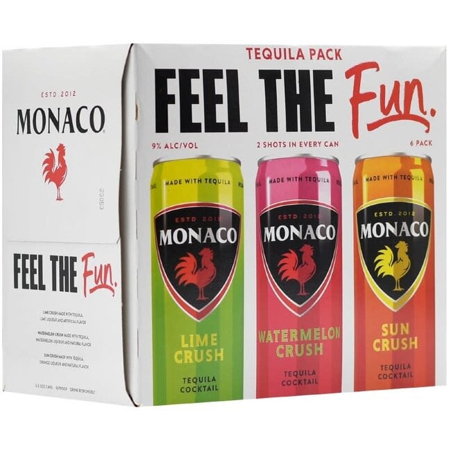 Monaco Tequila Cocktail Variety 6 can