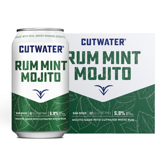 Cutwater Rum Mint Mojito 4 can