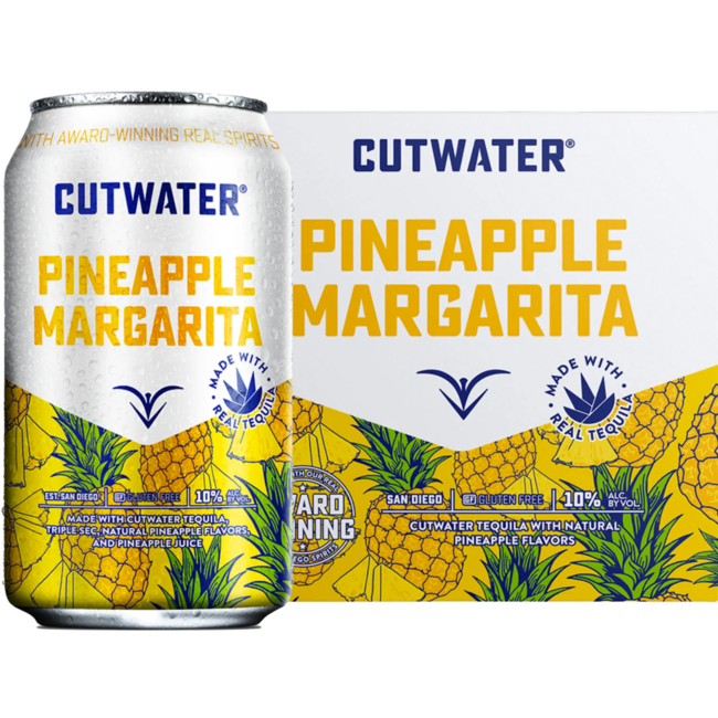 Cutwater Pineapple Margarita 4 can