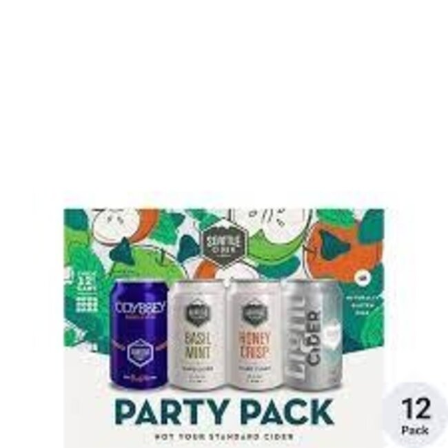 Seattle Cider Party Pack Variety 12 can