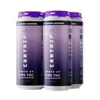 Cantrip Cantrip Blackberry Lavender Seltzer 5MG THC 4 can