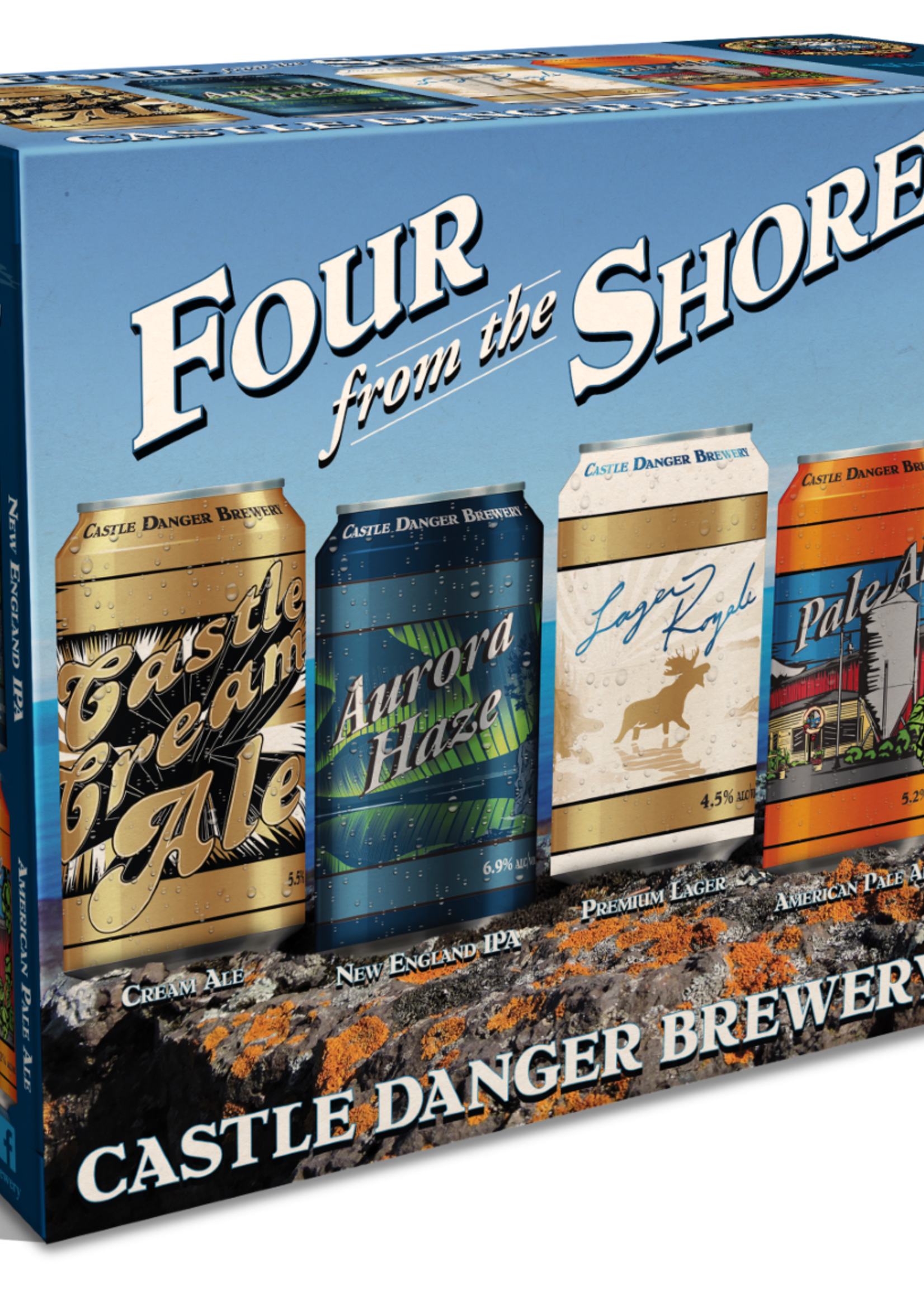 Castle Danger Brewing Co Castle Danger Four From The Shore Variety 12 Can
