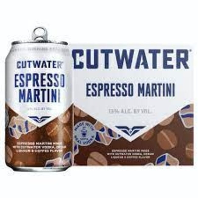 Cutwater Espresso Martini 4 can