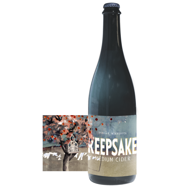 Keepsake Cidery Organic Semi-Sweet Cider 750ml