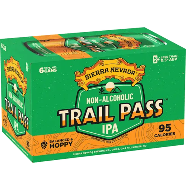 Sierra Nevada Trail Pass IPA NA 6 can