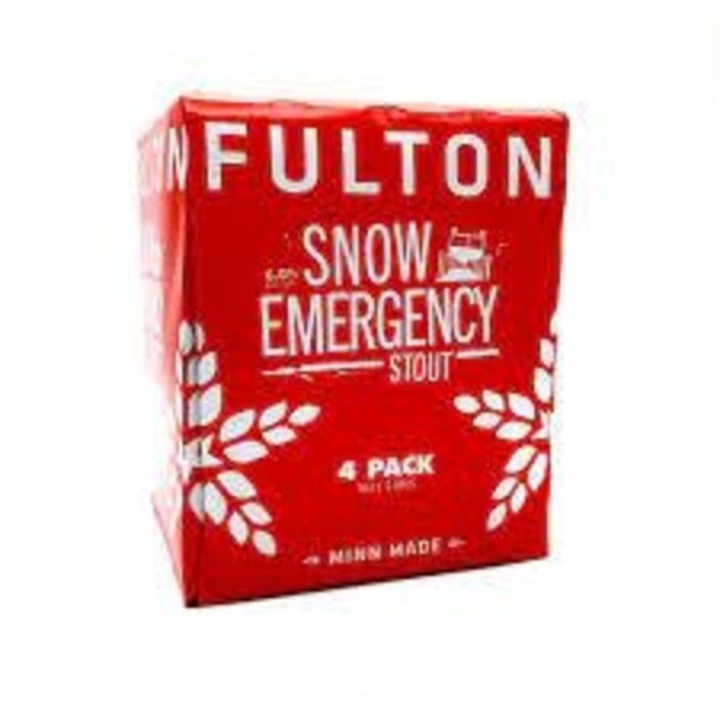 Fulton Snow Emergency Stout 4 can