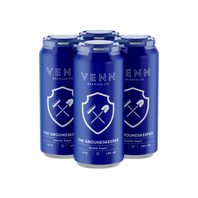 Venn Brewing The Groundskeeper Scottish Export Ale 4 pack