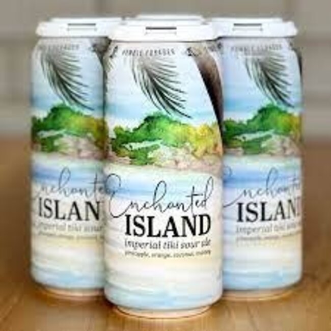Humble Forager Enchanted Island v6 Imperial Tiki Sour Ale 4 can