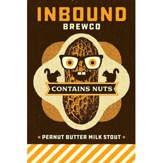 Inbound BrewCo Inbound BrewCo Contains Nuts Peanut Butter Milk Stout 4 can