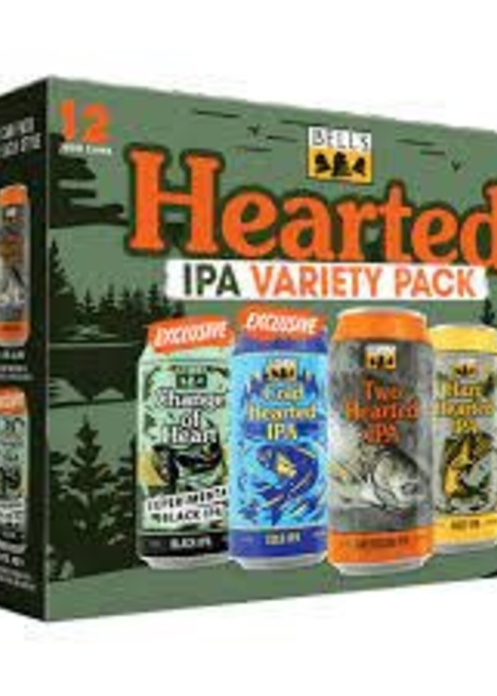 Bell's Brewery Bells Hearted IPA Variety 12 can