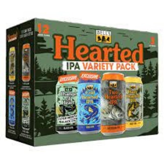 Bells Hearted IPA Variety 12 can