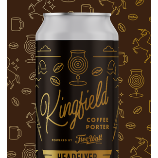Head Flyer HeadFlyer / 5 Watt Kingfield Coffee Porter 4 can