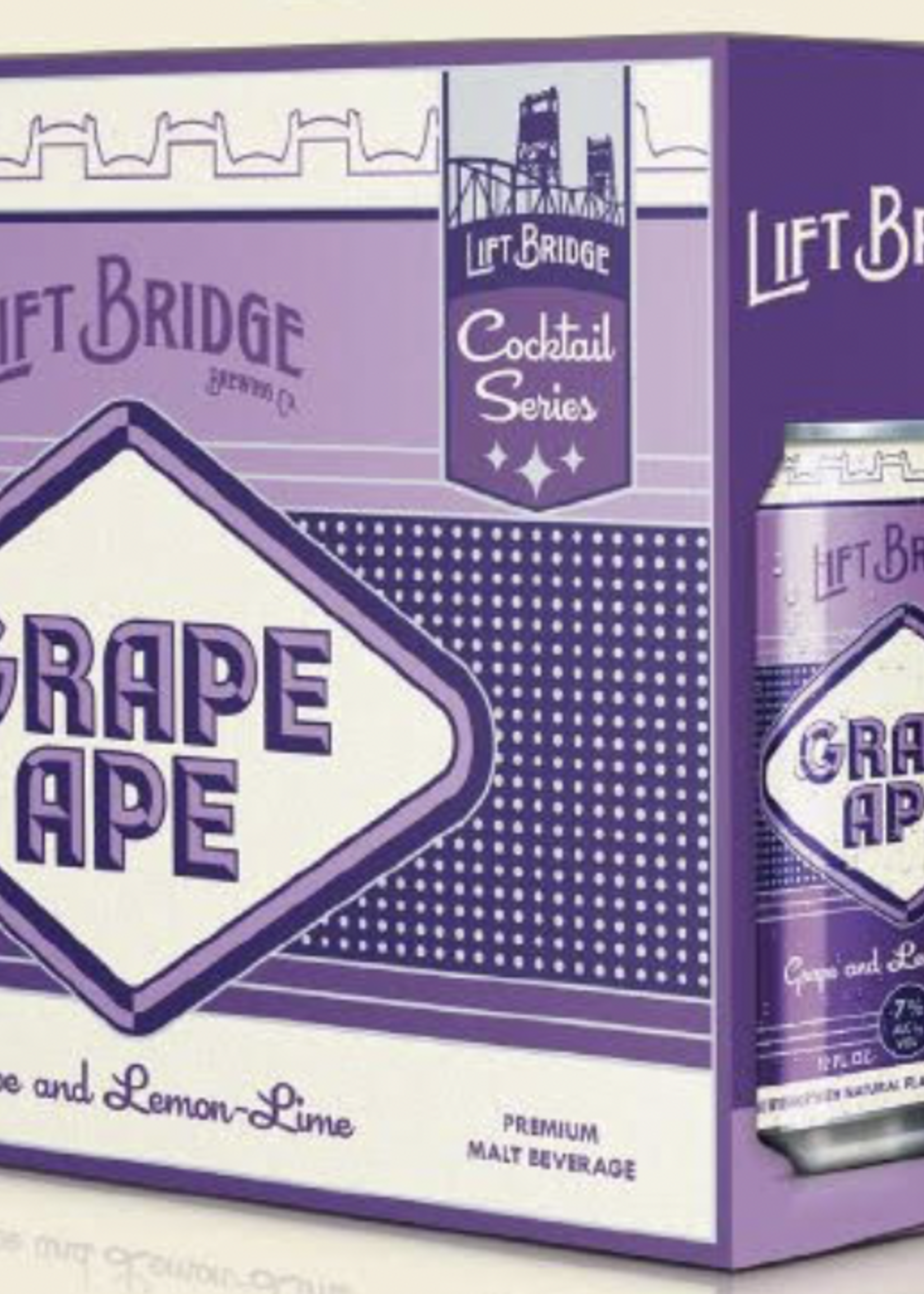 Lift Bridge Lift Bridge Grape Ape Hard Seltzer 12 can