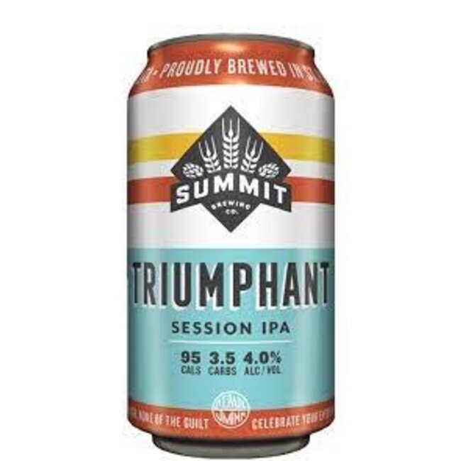Summit Triumphant Session IPA 4 Can