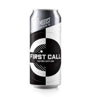 Modist Brewing Company Modist First Call Coffee Lager 4 can