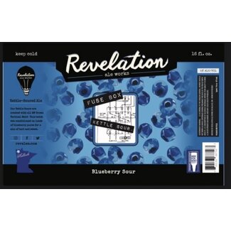 Revelation Revelation Ale Works Blueberry Fuse Box Sour 4 can