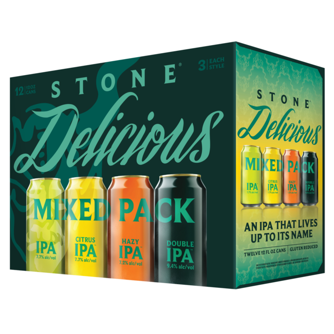 Stone Delicious Variety IPA 12 can