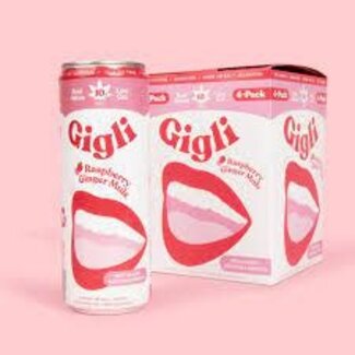 Gigli THC Gigli Raspberry Ginger Mule 10mg THC 4 can