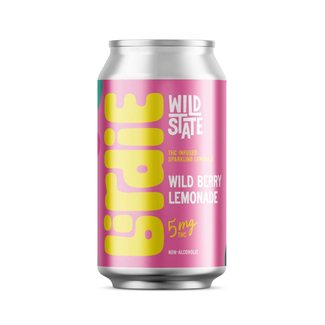 Wild State Cider Birdi Wild Berry Lemonade 5mg THC 4 can