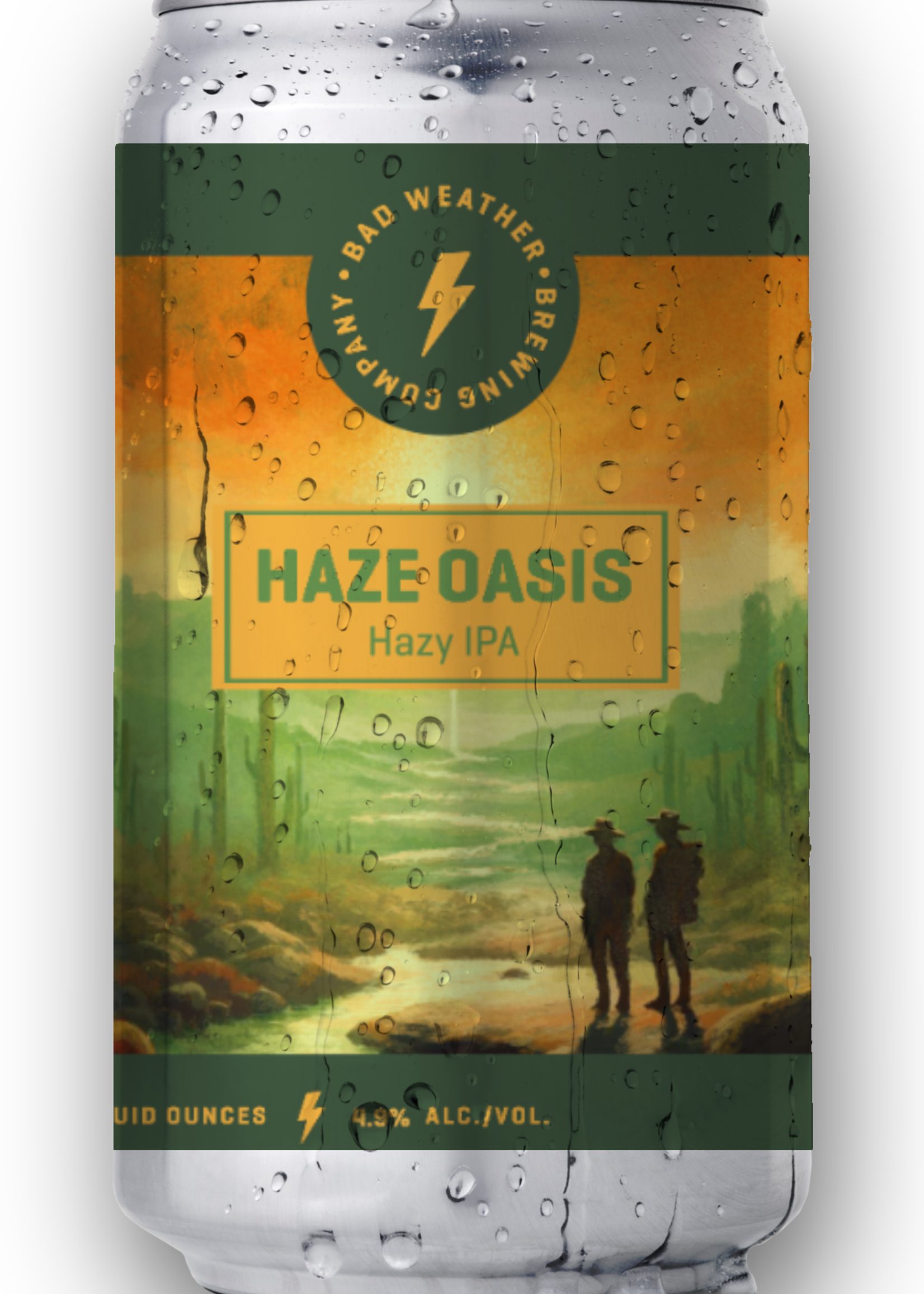 Bad Weather Bad Weather Haze Oasis IPA 6 can