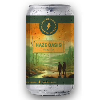 Bad Weather Bad Weather Haze Oasis IPA 6 can