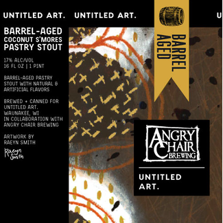 Untitled Art Untitled Art BA Coconut S'mores Imp Stout 2 can