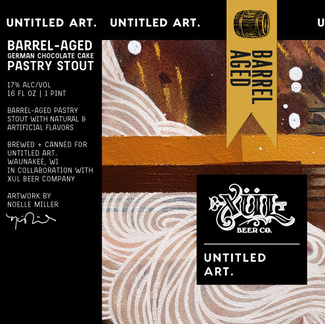 Untitled Art Untitled Art BA German Chocolate Cake Imp Stout 2 can