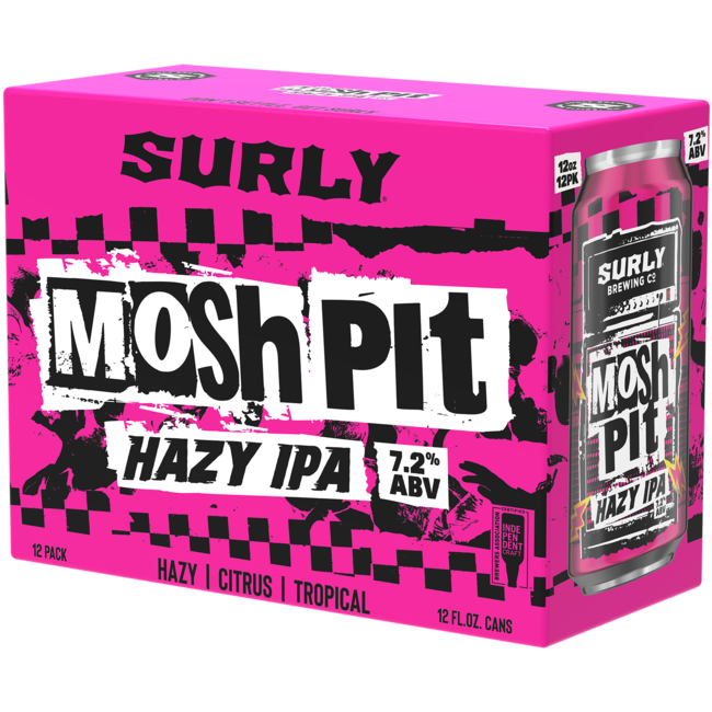 Surly Mosh Pit Hazy IPA 12 can