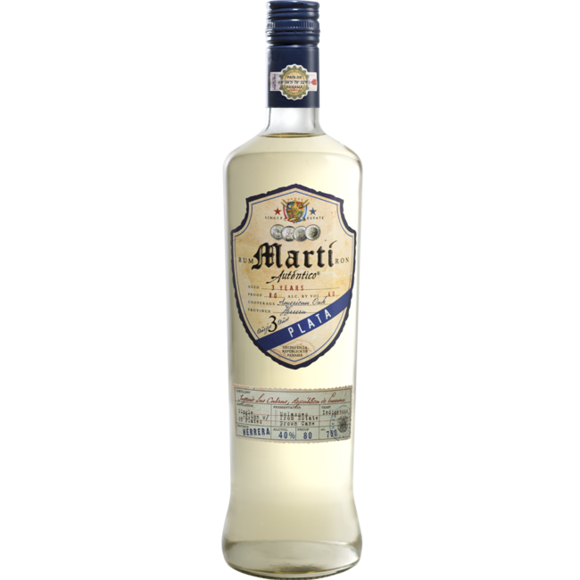 Marti Authentico Plata Rum 1L