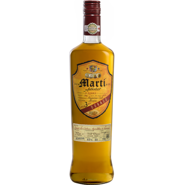 Marti Authentico Dorado Rum 1L
