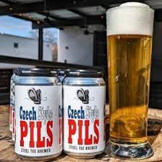 Steel Toe Brewing Steel Toe Czech Style Pilsner 6 can