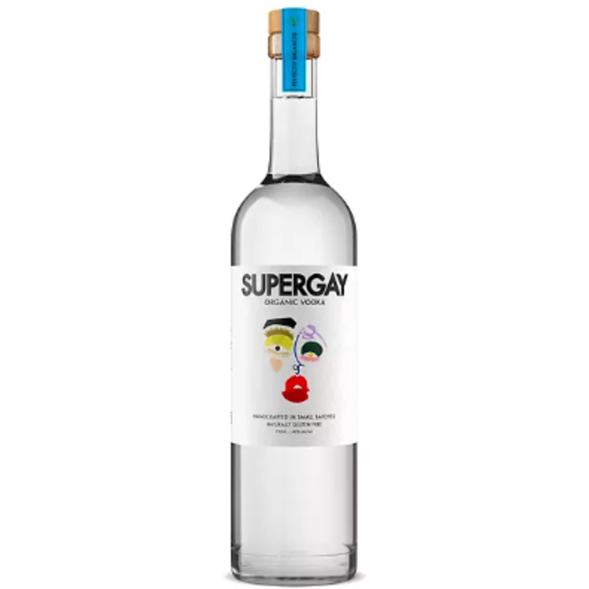 Supergay Organic Vodka 750ml