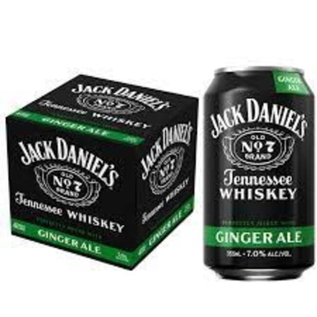 Jack Daniels Jack & Ginger RTD 4 can