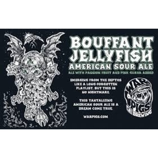 War Pigs Bouffant Jellyfish Sour Ale 6 can