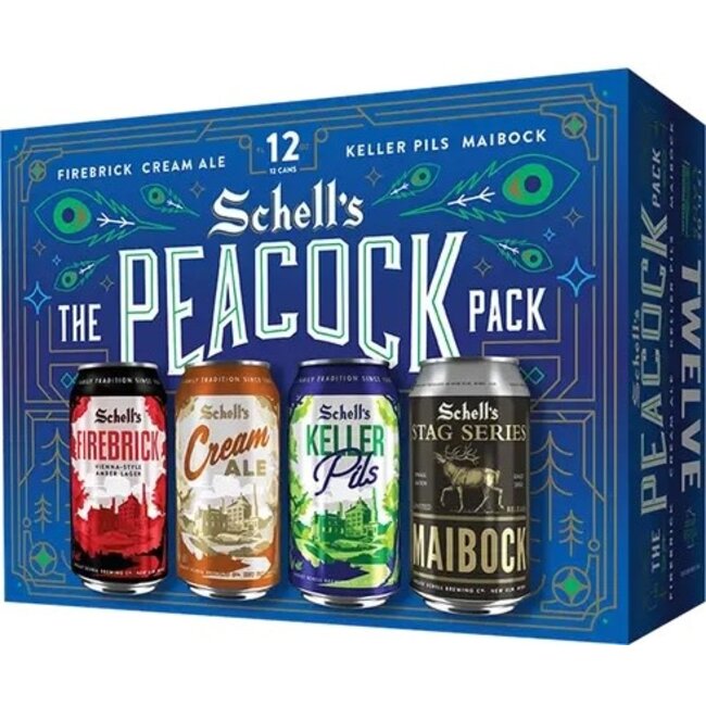 Schells Peacock Pack 12 can