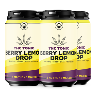 Dangerous Man Brewing Dangerous Man THC Berry Lemon Drop 5mg THC / 5mg CBD 4 can