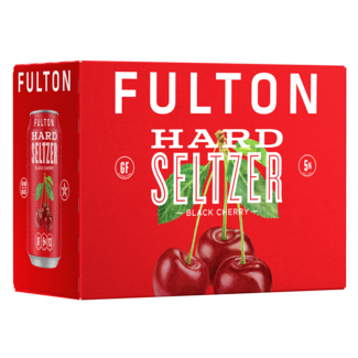 Fulton Beer Fulton Seltzer Black Cherry 12 can