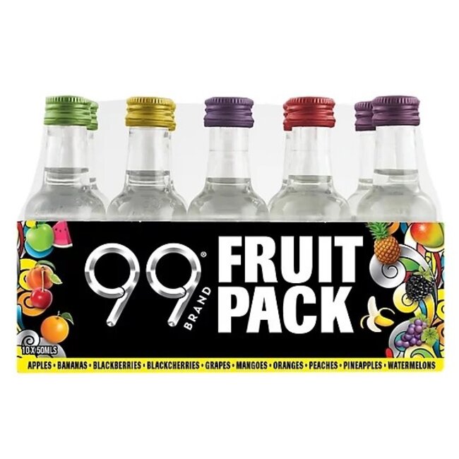99 Brand Fruit Pack 10 x 50ml
