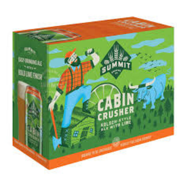 Summit Cabin Crusher Kolsch 12 can