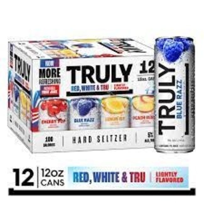 Truly Red, White And Tru Variety 12 CAN