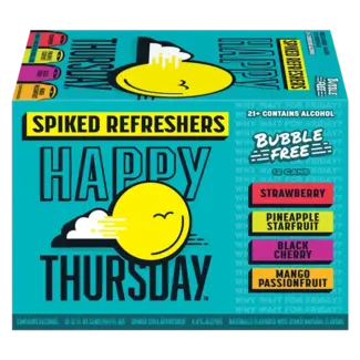 Happy Thursday Happy Thursday Spiked Refreshers Variety 12 can