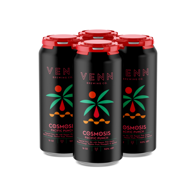 Venn Brewing Cosmosis: Pacific Punch Sour 4 pack