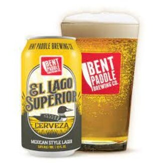 Bent Paddle Brewing Bent Paddle El Lago Superior Mexican Style Lager 6 can