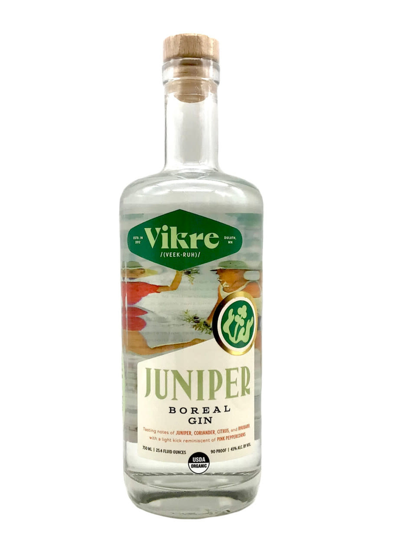 Vikre Vikre Boreal Juniper Gin 750ml