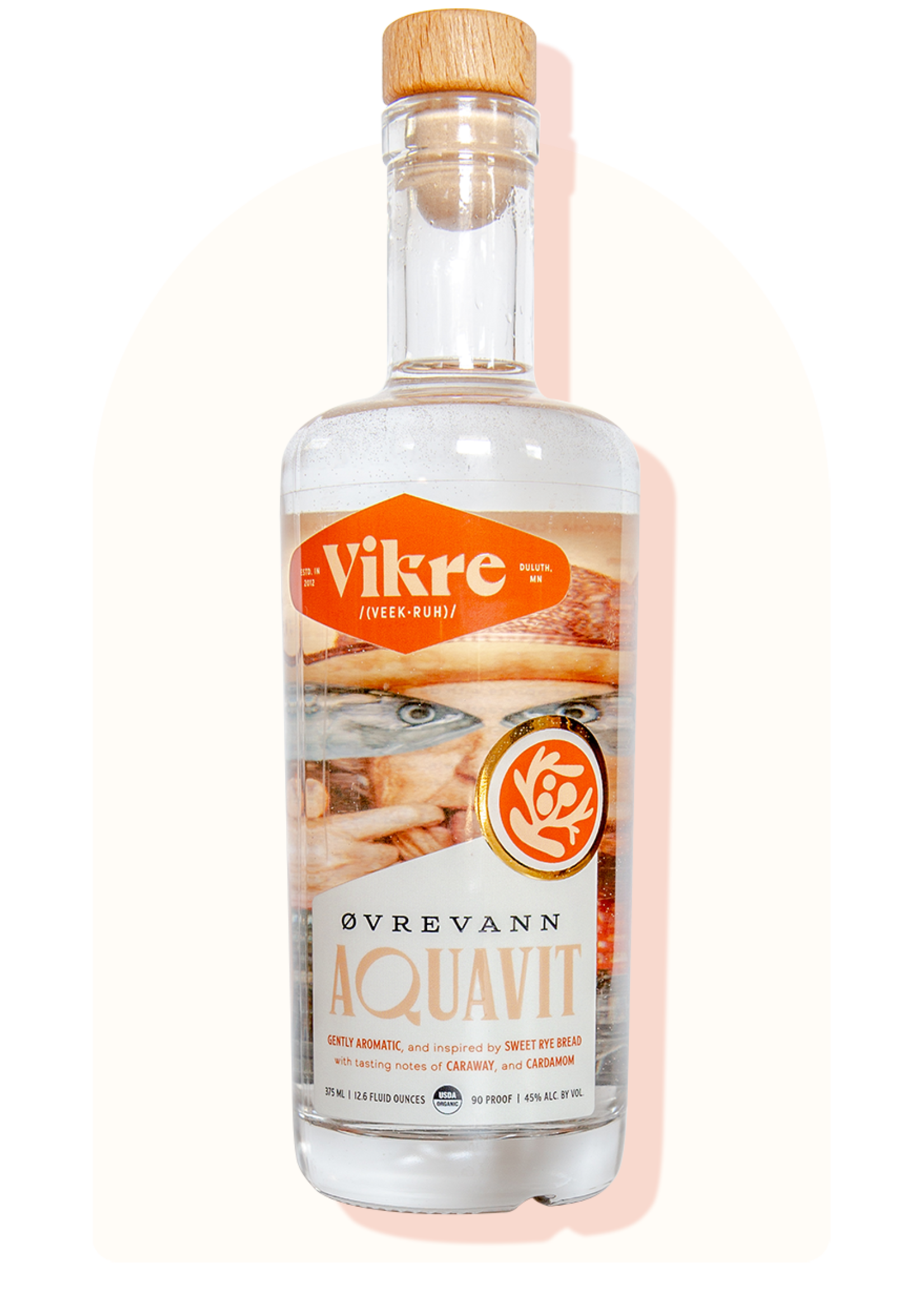 Vikre Vikre Ovrevann Aquavit 750ml