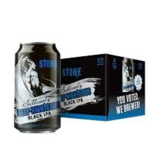 Stone Brewing Stone Sublimely Self Righteous Black IPA 6 can