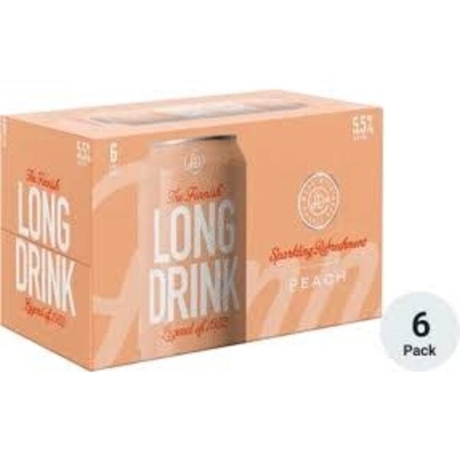Long Drink Peach 6 can